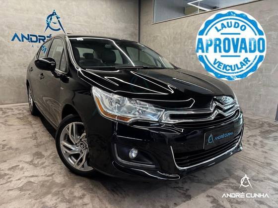 CITROËN C4 LOUNGE 1.6 EXCLUSIVE 16V TURBO FLEX 4P AUTOMÁTICO CITROËN C4 LOUNGE 1.6 EXCLUSIVE 16V TURBO FLEX 4P AUTOMÁTICO